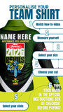REEL GAUNTLET PERSONALISED COMPETITION SHIRT