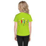 "Here Fishy Fishy" Funtime Lure crew neck t-shirt - style #1 — Lime