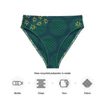 Tropical Lures Recycled high-waisted bikini bottom