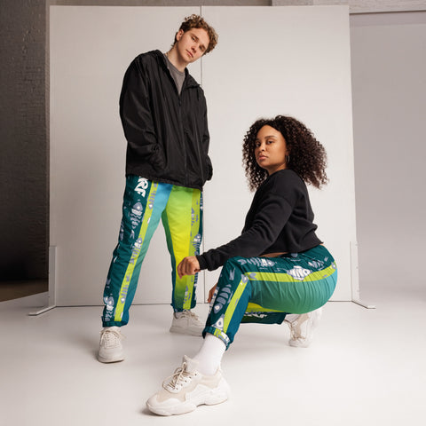 Tribal Fish Unisex track pants