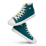 Men’s Lime Scallop Lure high top canvas shoes