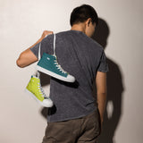 Men’s Lime Scallop Lure high top canvas shoes
