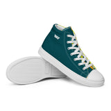 Men’s Lime Scallop Lure high top canvas shoes