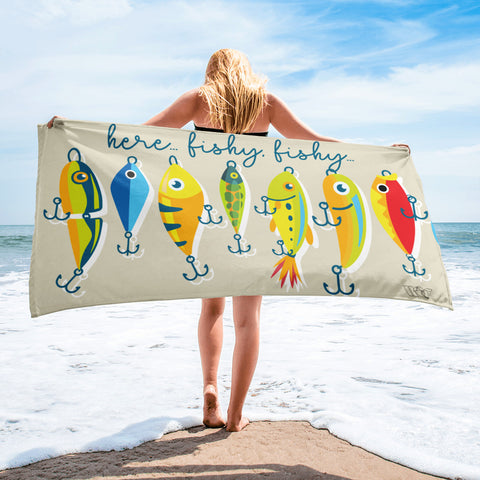 Funtime Lures Beach Towel