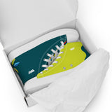 Women’s Lime Scallop Lure high top canvas shoes