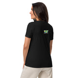 “...have you tried fishing?” Women’s relaxed v-neck t-shirt