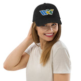 WRFL Denim Pony Tail Hat