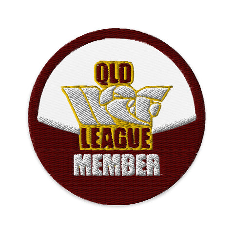 "Queenslander" Members Embroidered patch