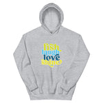 Fish Laugh Love Shine WRFL Plus Size Hoodie