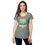 Fish Laugh Love Shine Women’s round neck tee