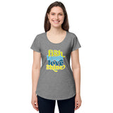 Fish Laugh Love Shine Women’s round neck tee