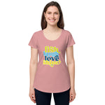 Fish Laugh Love Shine Women’s round neck tee