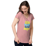 Fish Laugh Love Shine Women’s round neck tee