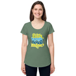 Fish Laugh Love Shine Women’s round neck tee